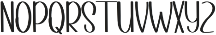 Thinking About Regular otf (100) Font UPPERCASE