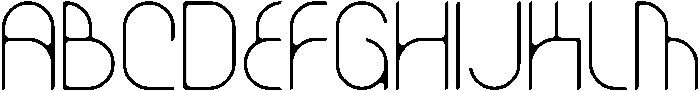 Thinster otf (100) Font UPPERCASE