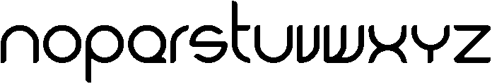 Thinster otf (100) Font LOWERCASE