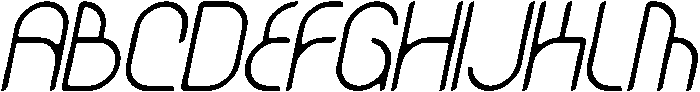 Thinster otf (100) Font UPPERCASE