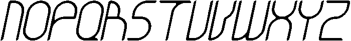 Thinster otf (100) Font UPPERCASE