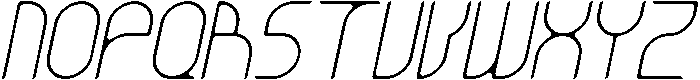 Thinster otf (100) Font UPPERCASE