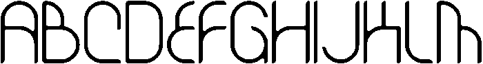Thinster otf (100) Font UPPERCASE