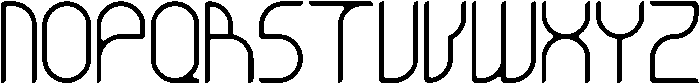 Thinster otf (100) Font UPPERCASE