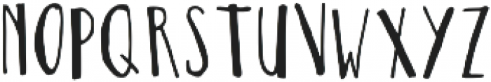 Thinster otf (100) Font LOWERCASE