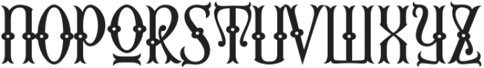 Third Reign Regular otf (400) Font LOWERCASE