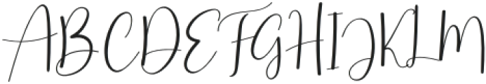 Thirly Regular otf (400) Font UPPERCASE