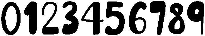 Thirsty Regular otf (400) Font OTHER CHARS