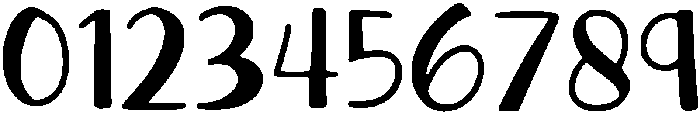 Thirsty Regular otf (400) Font OTHER CHARS