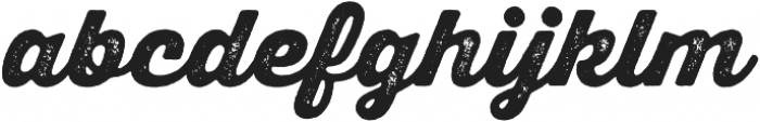 Thirsty Rough Black One otf (900) Font LOWERCASE