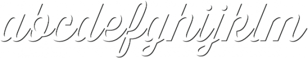 Thirsty Script Regular Shd otf (400) Font LOWERCASE