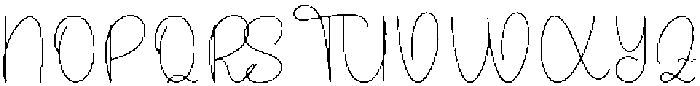 This Stylish Regular otf (400) Font UPPERCASE