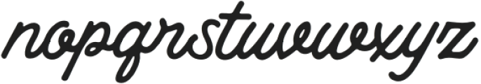 Thistails Regular otf (400) Font LOWERCASE