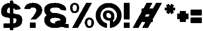 Thokoja Regular otf (400) Font OTHER CHARS