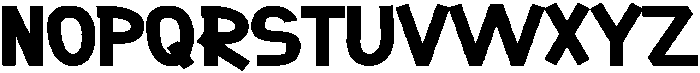 Thokoja Regular otf (400) Font LOWERCASE