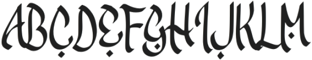 Thollem otf (400) Font UPPERCASE