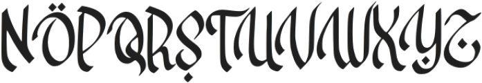 Thollem otf (400) Font UPPERCASE