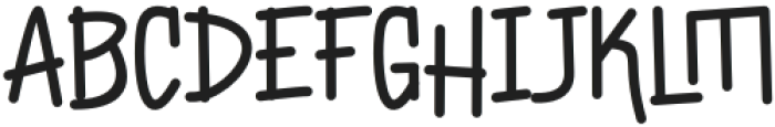 Tholmie Regular otf (400) Font UPPERCASE