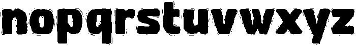 Thond Pachem Variation otf (400) Font LOWERCASE