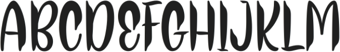 Thor Matter otf (400) Font UPPERCASE