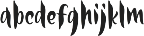 Thor Matter otf (400) Font LOWERCASE