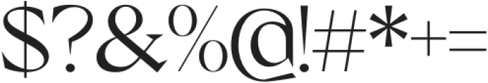Thorfin Light otf (300) Font OTHER CHARS