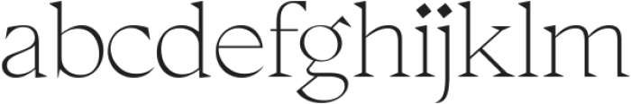 Thorfin Variable Regular ttf (400) Font LOWERCASE