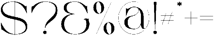 Thorin Regular otf (400) Font OTHER CHARS
