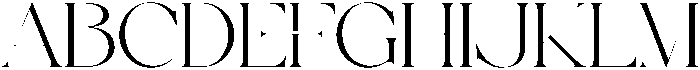 Thorin Regular otf (400) Font UPPERCASE