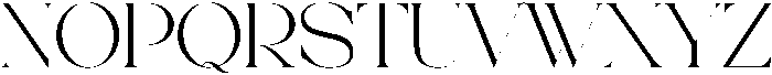 Thorin Regular otf (400) Font UPPERCASE