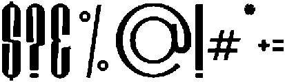 Thorn Regular otf (400) Font OTHER CHARS