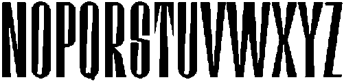 Thorn Regular otf (400) Font LOWERCASE