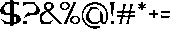 Thorn Regular otf (400) Font OTHER CHARS