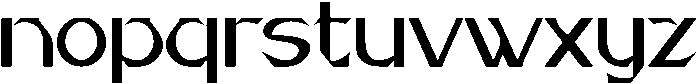 Thorn Regular otf (400) Font LOWERCASE