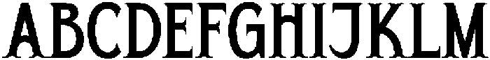 Thorne-Regular otf (400) Font UPPERCASE