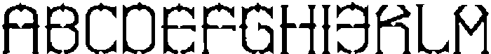 Thornfield Pixel otf (400) Font UPPERCASE
