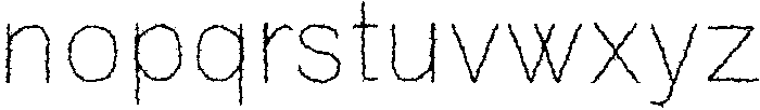 Thorns otf (400) Font LOWERCASE