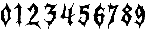 Thornvoid Regular ttf (400) Font OTHER CHARS