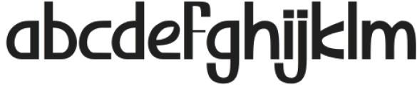 Thorsley Regular otf (400) Font LOWERCASE