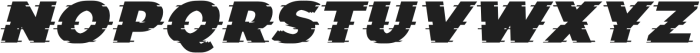ThoseGlitch-Italic otf (400) Font LOWERCASE