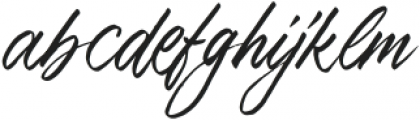 ThousandBrights-Regular otf (400) Font LOWERCASE