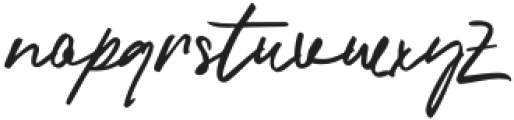 ThraffleScript-Regular otf (400) Font LOWERCASE