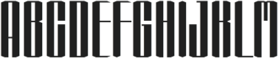 Thraquen Regular otf (400) Font UPPERCASE