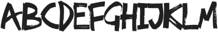 Thrash Punks Alternatives 02 otf (400) Font UPPERCASE