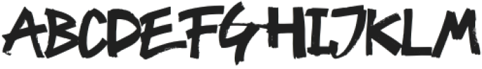 Thrash Punks Alternatives 02 otf (400) Font LOWERCASE