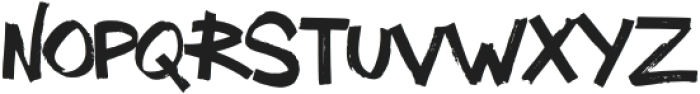 Thrash Punks Alternatives 02 otf (400) Font LOWERCASE