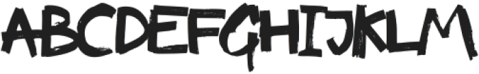 Thrash Punks Alternatives 03 otf (400) Font LOWERCASE