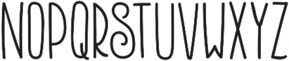 Thriftshop Sans Upright Light otf (300) Font LOWERCASE