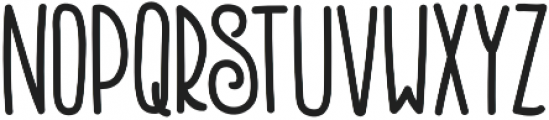 Thriftshop Sans Upright Regular otf (400) Font LOWERCASE