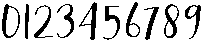 Thrifty Regular otf (400) Font OTHER CHARS